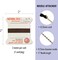 Griffin Silk Bead Cord Perlseide – Size 1 (0.35mm) – 2 Meters per Card – Stainless Steel Needle Attached – for Knotting Pearls, Gemstones, Crystals and Beads